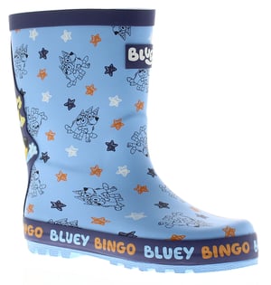 Bluey Boys Wellies Bluey And Bingo Well Rubber Character Blue