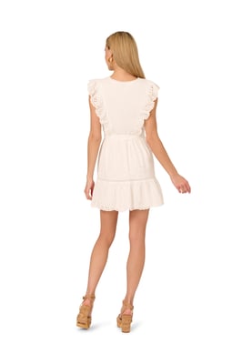 Short Eyelet Dress