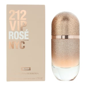 Carolina Herrera 212 Vip Rose Elixir Eau de Parfum 50ml Spray voor Haar