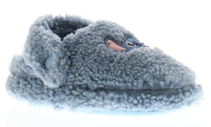 Stitch  Slippers Bedale Mule Borg Backstrap Character Blue