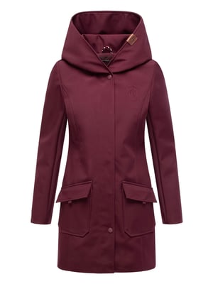 Marikoo dames softshelljas – Mayleen, waterafstotend met capuchon