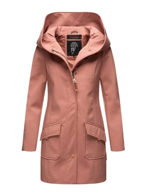 Marikoo dames softshelljas – Mayleen, waterafstotend met capuchon