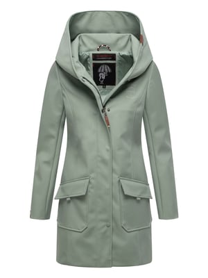Marikoo dames softshelljas – Mayleen, waterafstotend met capuchon