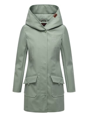 Marikoo dames softshelljas – Mayleen, waterafstotend met capuchon