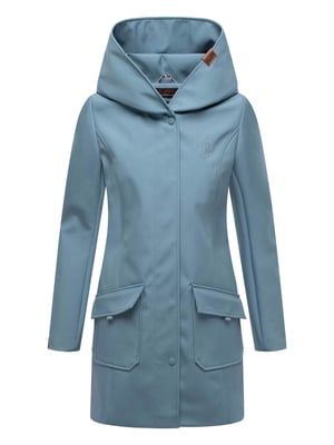 Marikoo dames softshelljas – Mayleen, waterafstotend met capuchon