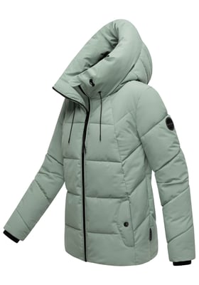 Marikoo dam quiltad vinterjacka Kuscheltatze XVI med huva
