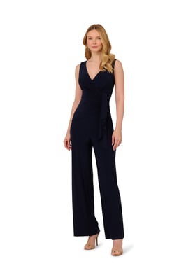 Jersey Draped Jumpsuit