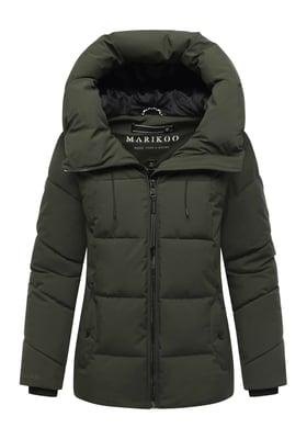 Marikoo dam quiltad vinterjacka Kuscheltatze XVI med huva