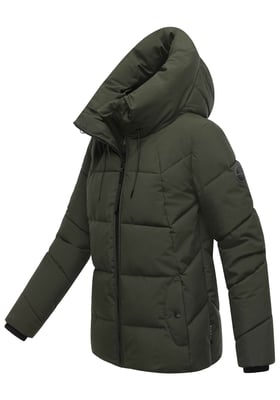 Marikoo dam quiltad vinterjacka Kuscheltatze XVI med huva