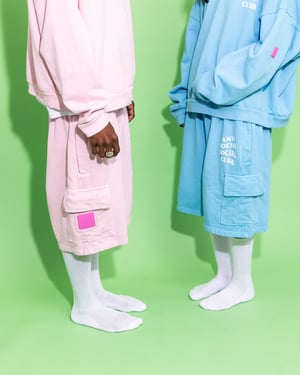 ASSC Unisex Mind Games Sweatshorts in Blue