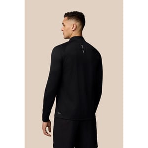 Castore Adapt Training 1/4 Zip Top Polyester Heren Zwarte Actieve T-Shirts