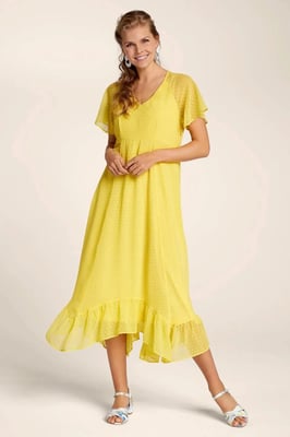 Dobby Floaty Summer Dress