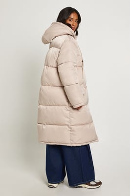 Petite Longline Puffer Jacket