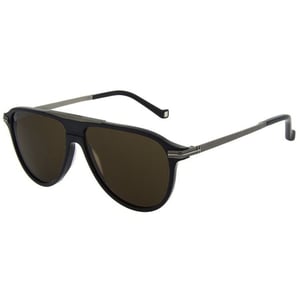Hackett Bespoke Aviator Mens Black Sunglasses