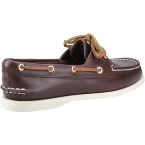 Sperry Authentic 2 Eye Läder Herr Skor i Brun Båtsko