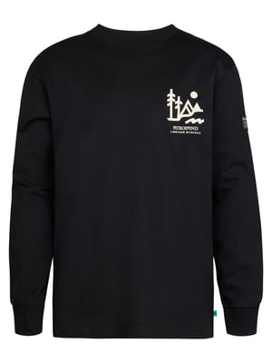Petrol Industries - Jongens Logo T-shirt Black Hills - Zwart
