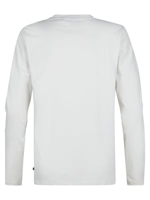 Petrol Industries - Heren Ronde Hals Sweater Pierre - Wit