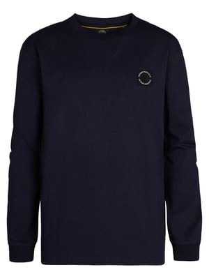 Petrol Industries - Jongens Logo T-shirt Great Smoky - Blauw