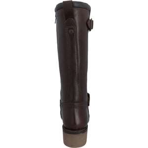 Hunter Skye Lange Leren Dameschoenen Bruin