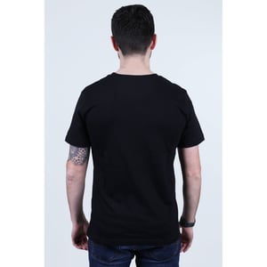Caterpillar Zware Katoenen Mannen Zwarte Korte Mouwen T-Shirts