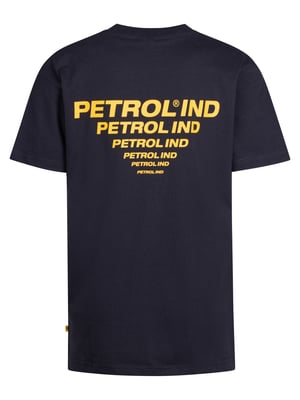 Petrol Industries - Jongens Backprint T-shirt Great Divide - Blauw