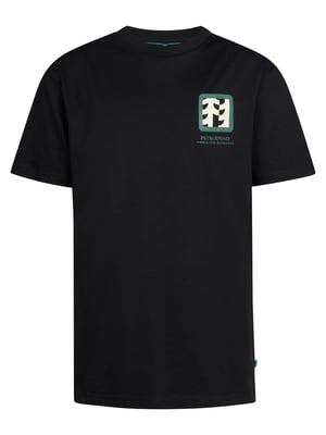 Petrol Industries - Jongens Logo T-shirt Rockies - Zwart