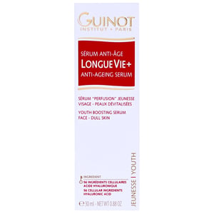 Guinot Longue Vie+ Youth-Boosting Anti-Ageing Serum with Hyaluronic Acid, 30 ml