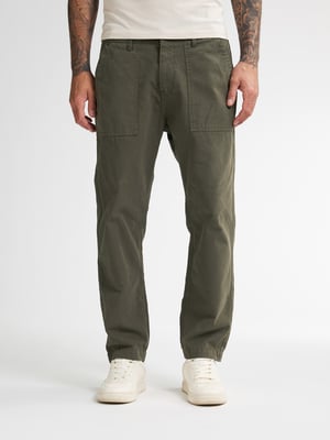 Petrol Industries - Heren Relaxed Chino Wausau - Groen