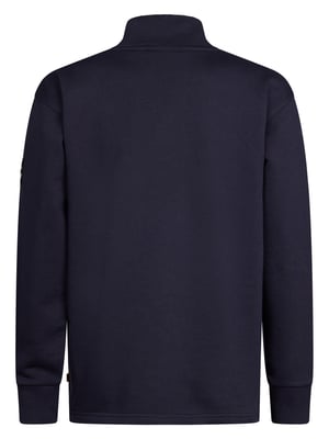 Petrol Industries - Jongens Half-Zip Sweater Skagit - Blauw