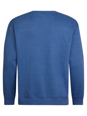 Petrol Industries - Heren Plus Size Casual Sweater Salida - Blauw