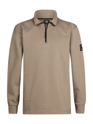 Petrol Industries - Jongens Half-Zip Sweater Skagit - Bruin