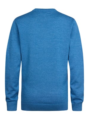 Petrol Industries - Jongens Gebreide Basic Trui Absaroka - Blauw