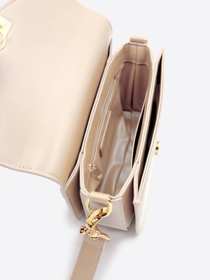Saint Honoré – Kleine crossbody tas – Nude