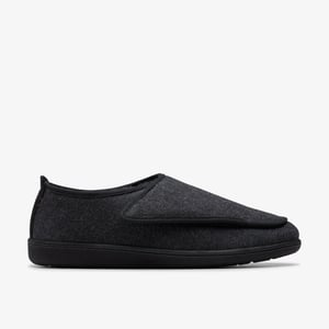 Haworth Strap Dark Grey Slippers