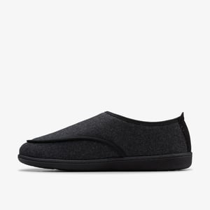 Haworth Strap Dark Grey Slippers