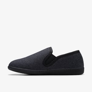Haworth Ease Dark Grey Slippers