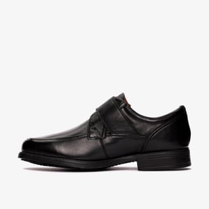 Hail Roll Black Leather Shoes