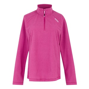 Regatta Great Outdoors Womens/Ladies Montes Half Zip Fleece Top (Hallon rosé)