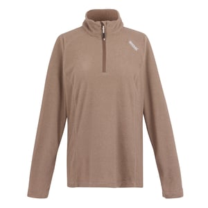 Regatta Great Outdoors Womens/Ladies Montes Half Zip Fleece Top (Mokka)