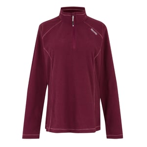 Regatta Great Outdoors Womens/Ladies Montes Half Zip Fleece Top (Mörk piment)