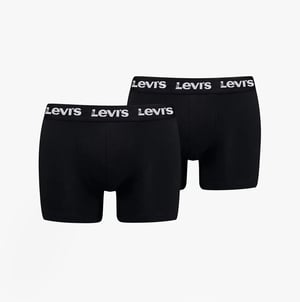 Levi's Repeat Logo Mens 3-pack Trunks Black