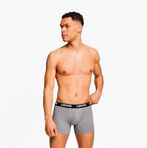 Levi's Herhaal Logo Heren 3-pack Shortjes Grijze Combinatie