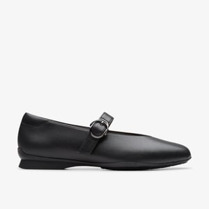 Jazmynn Iris Black Leather Shoes