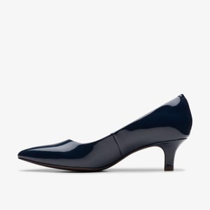 Shondrah Jade Navy Patent Shoes