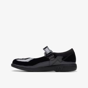 Jazzy Jig K. Black Pat Shoes