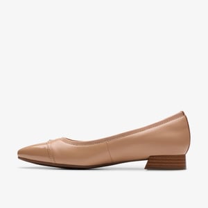 Natalyn Dusk Beige Leather Shoes