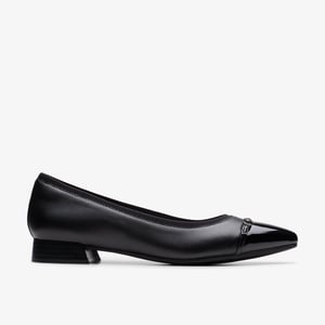 Natalyn Dusk Black Leather Shoes