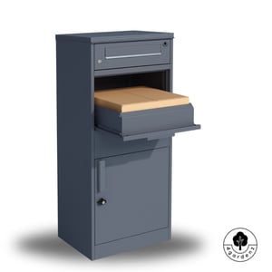 4gardenz ® pakketbrievenbus met apart postvak anti-diefstal staande pakketbox