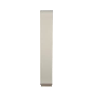 Brix boekenkast logan off white 30x90x190cm