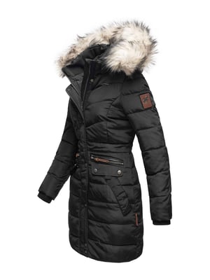 Navahoo Dames Winterjas Paula – Extra Warm, Waterafstotend & Met Afneembare Bontkraag
